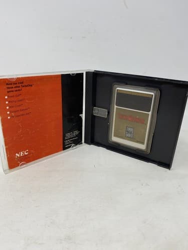 Vintage TurboGrafx 16 China Warrior 1989 NEC Video Game Cartridge CIB Complete — photo 7