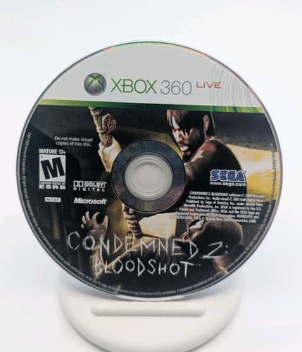Condemned 2 Bloodshot Xbox 360 Disc And Case/Artwork, No Manual, Tested — photo 4