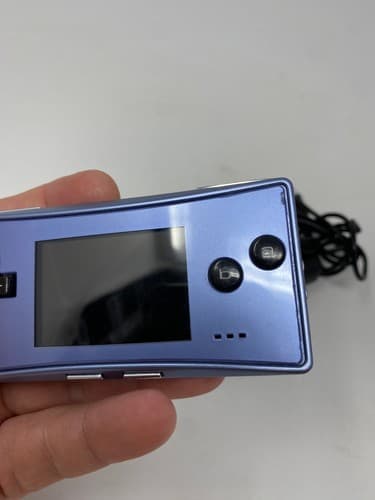 Nintendo Game Boy Micro GBM - Blue + AC Charger Collectors Condition US Seller — photo 5