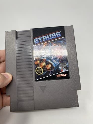 NES Gyruss (Nintendo Entertainment System, 1989) Cleaned & Tested — photo 3