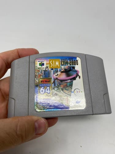 SimCity 2000 Nintendo 64 N64 Japanese Import Cartridge Only NTSC-J NUS-NS2J-JPN — photo 4