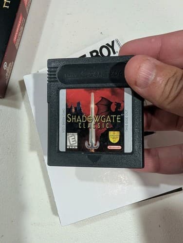 Shadowgate Classic (Nintendo Game Boy Color, 1999) Used with Box and Manual — photo 6