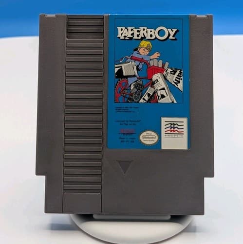 Paperboy (Mindscape, 1988) NES Game w/ Box & Manual ~ Tested & Working — photo 6