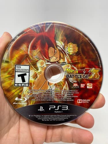 Dragon Ball Z Battle Of Z PS3 Sony PlayStation 3 - Disc Only