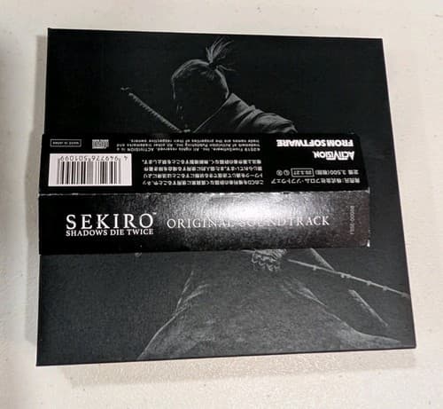SEKIRO Shadows Die Twice Soundtrack CD Japan GAME MUSIC Limited OST W/Obi — photo 3