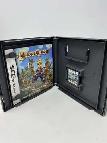 Locks Quest - Nintendo DS CIB Complete Tested Handheld Cartridge Case & Manual — photo 7