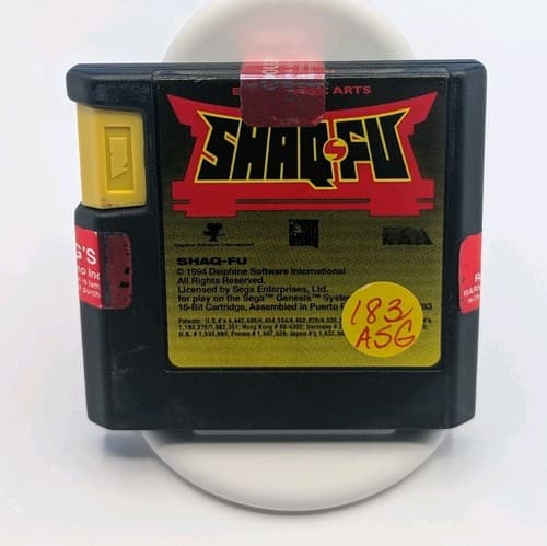 SEGA Genesis - Shaq-Fu - No Manual - Tested — photo 4