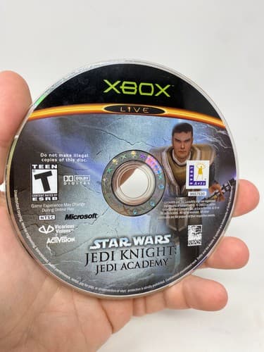 Star Wars: Jedi Knight - Jedi Academy (Xbox) Disc Only Tested