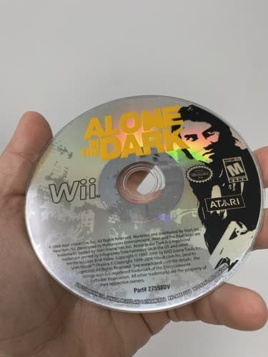 Alone in the Dark Nintendo Wii Disc Only Tested — photo 4
