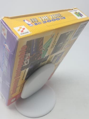 NBA in the Zone 2000 N64 - Authentic Complete In Box CIB - Reg Card Rare — photo 4