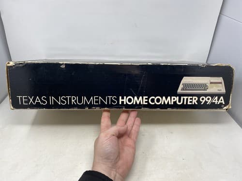 NEW Vtg Texas Instruments TI-99/4A Home Computer BAGGED IN ORIGINAL BOX ** NOS — photo 8