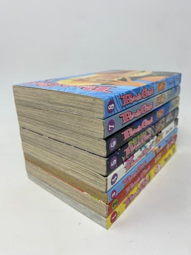 Peach Girl Manga Complete Set Volumes 1-8 Tokyopop English Htf Oop Miwa Ueda — photo 6