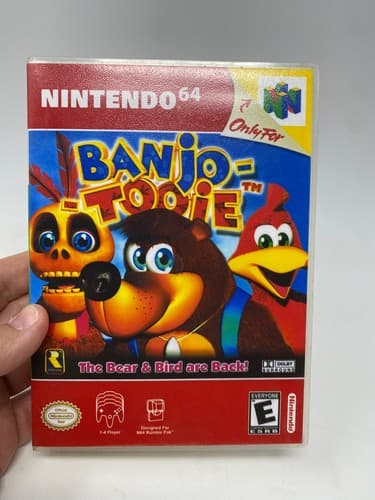 Banjo Kazooie / Tooie Lot of 2 Nintendo 64 N64 Custom Case *NO GAME* — photo 8
