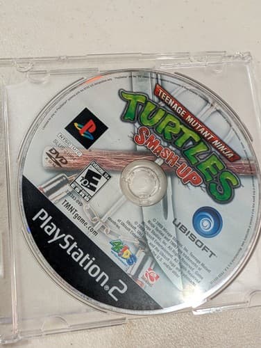 Sony PlayStation 2 PS2 Disc Only TESTED Teenage Mutant Ninja Turtles: Smash-Up