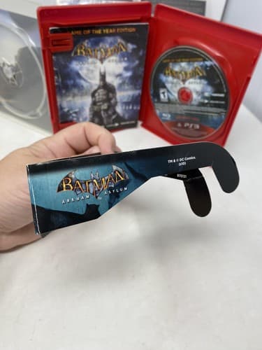 Lot Of 6 PlayStation 3 Arkham Asylum Rare 3D Glasses GTA Borderlands Faction Etc — photo 7