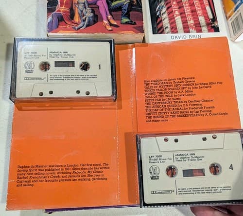 Lot of 6 Audio Cassette Books - Shatner, Burnett, McCaffrey & More — photo 6