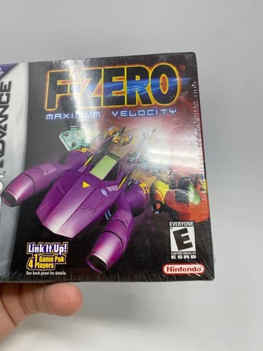 F-Zero: Maximum Velocity Nintendo Game Boy Advance GBA Brand New Factory Sealed — photo 6