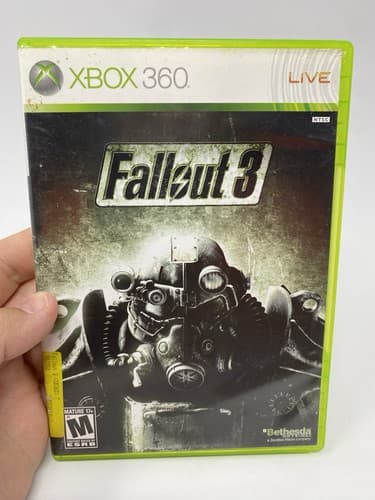NICE! CIB Xbox 360 Fallout 3 Video Game Complete w/ Manual