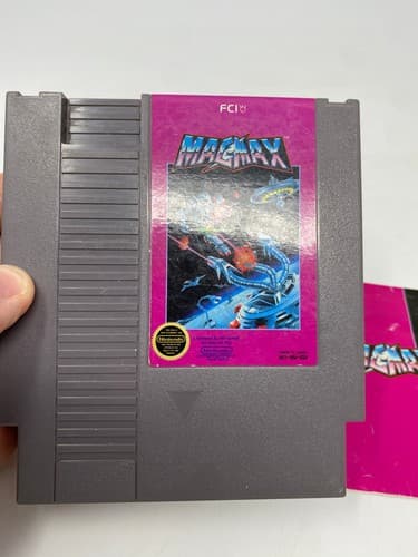 Authentic Nintendo NES Mag Max, 1988 Game Cartridge and Manual ONLY Tested — photo 4