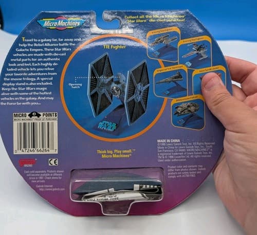 Star Wars Micro Machines Die-Cast X-Wing starfighter & Tie Fighter - New — photo 7