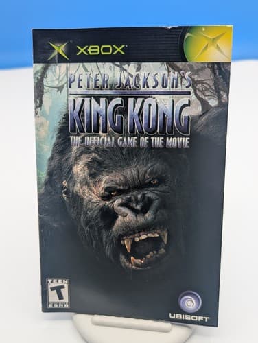 Peter Jackson's King Kong Official Game Original Xbox Complete CIB Tested — photo 4