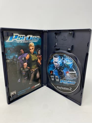 Psi-Ops: The Mindgate Conspiracy (Sony PlayStation 2, 2004) PS2 CIB Black Label — photo 7