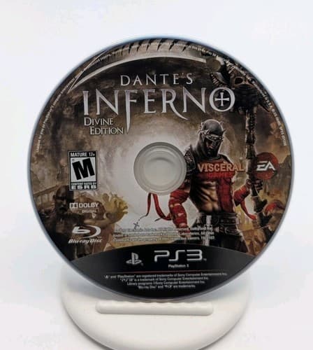 Dante's Inferno Divine Edition PS3 CIB Complete Manual Tested PlayStation 3 — photo 6