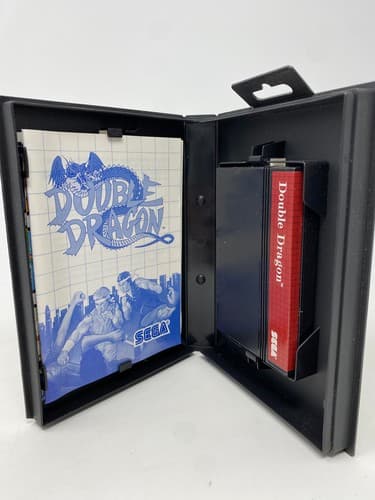 Double Dragon Sega Master System CIB Complete w/ Manual & Insert Very Nice — photo 8