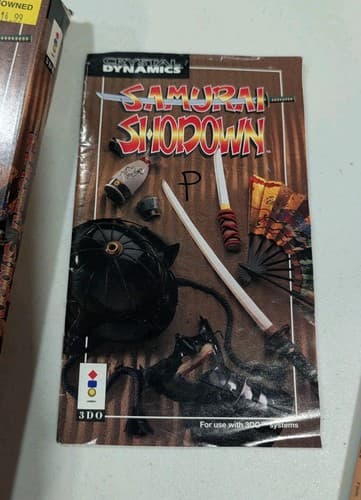 Samurai Shodown 3DO Interactive Multiplayer (1993) Crystal Dynamics Please Read — photo 3