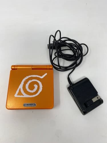 Nintendo GameBoy Advance SP NARUTO Limited Edition Tested GBA AGS-001