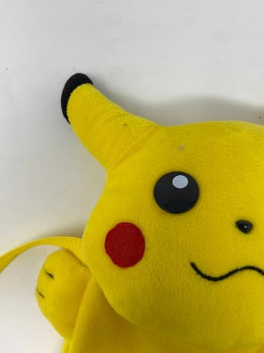 Pokemon Pikachu Yellow plush backpack original — photo 3