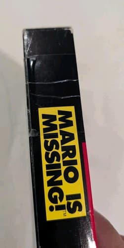 Mario Is Missing Super Nintendo SNES Complete in Box - Damaged Box, W/ Poster — photo 8