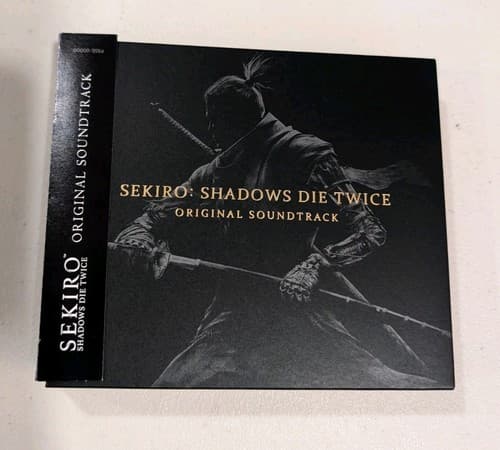 SEKIRO Shadows Die Twice Soundtrack CD Japan GAME MUSIC Limited OST W/Obi