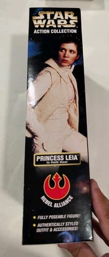 Star Wars Action Collection Princess Leia Hoth Gear 12" Action Figure 1998 New — photo 8