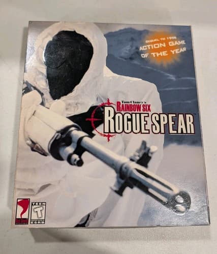 Tom Clancy’s Rainbow Six Rogue Spear Big Box PC Game w/ Quick Guide & Manual