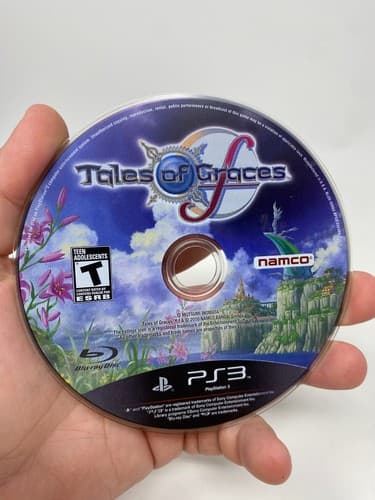 Tales of Graces F (Sony PlayStation 3 PS3, 2012) DISC ONLY TESTED