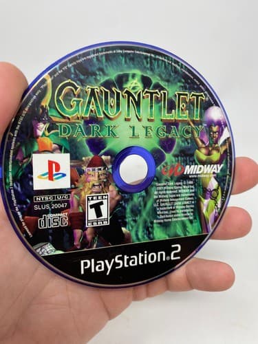 Gauntlet: Dark Legacy (Sony PlayStation 2 PS2, 2001) Game Disc ONLY