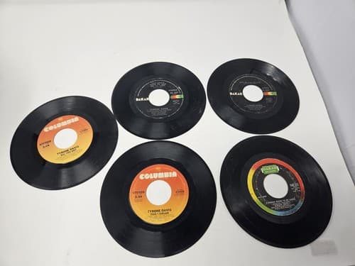 Lot Of 5 Tyrone Davis 45 Records Vinyl - All You Got, This I Swear Etc — photo 2