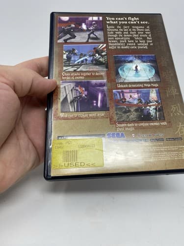 Shinobi PlayStation 2 PS2 Black Label CIB Complete Tested W Registration Card — photo 8