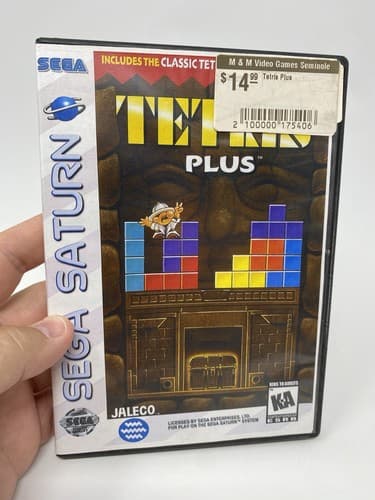 Tetris Plus (Sega Saturn) Loose Disc Only Cleaned Tested Working
