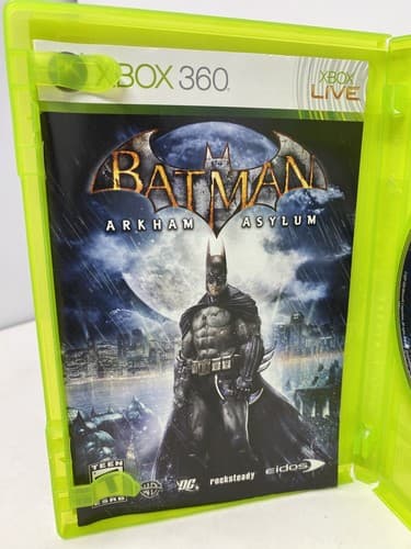 Batman: Arkham Asylum (Microsoft Xbox 360, 2009) Complete and Tested — photo 7