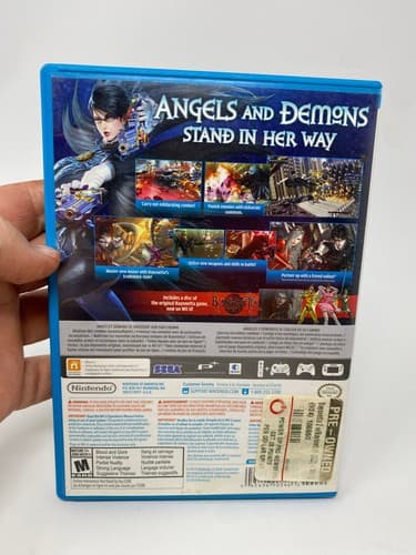 Nintendo Bayonetta 2 Wii U Complete Tested Includes Bayonetta 1 Bonus Disc 2Disc — photo 4