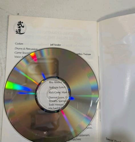Eternal Champions Sega CD Game And Manual Only, No Case/Back Art, Tested — photo 4