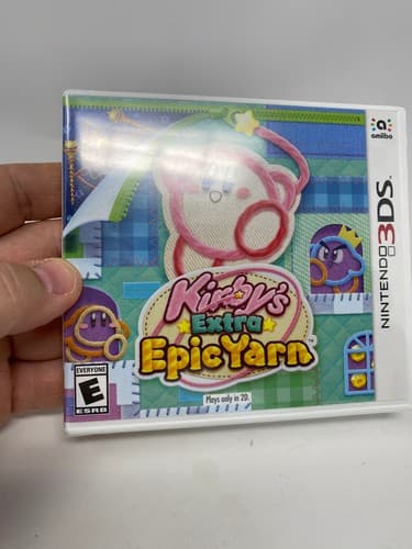Kirby's Extra Epic Yarn Nintendo 3DS NEW Factory Sealed USA 00000 — photo 2