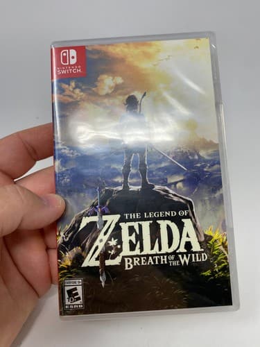 Legend Zelda Breath of Wild (Nintendo Switch) Factory Sealed! FIRST-PRINT 00000 — photo 3