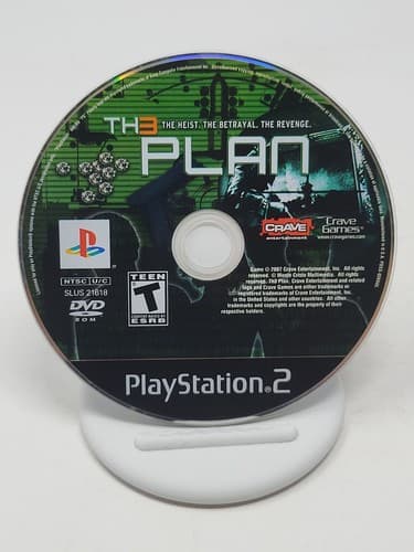 Th3 Plan (Sony PlayStation 2 PS2, 2007) Used, Tested and Working — photo 4