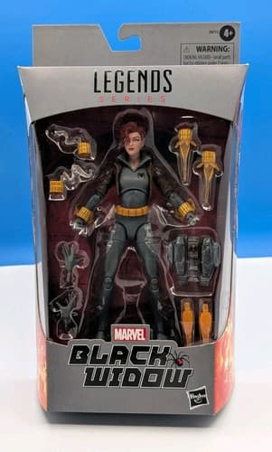 Marvel Legends Black Widow 6” Grey Suit Walmart Exclusive SEALED Box