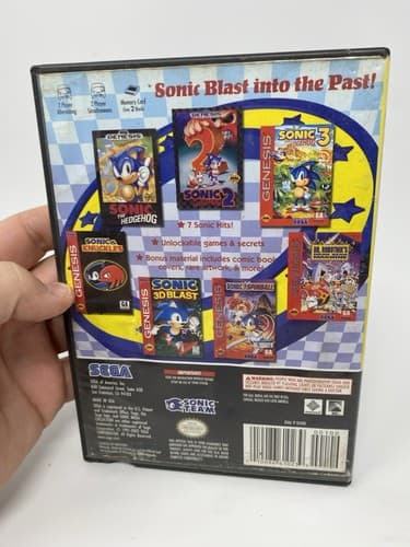 Sonic Mega Collection (Nintendo GameCube) Game & Case TESTED — photo 2