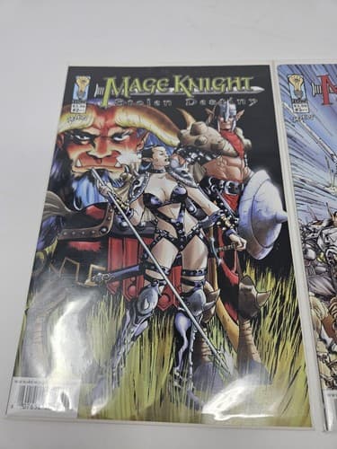 MAGE KNIGHT: STOLEN DESTINY #2 & 3 IDW 2002 JS CAMPBELL - Lot Of 2 Comics — photo 2