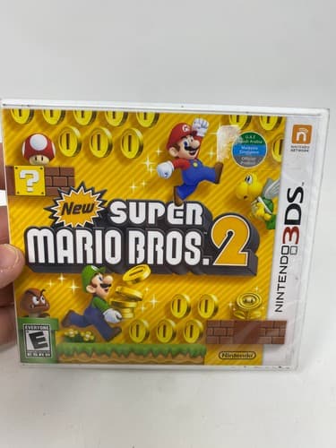 New Super Mario Bros 2 Nintendo 3DS 2DS Factory Sealed Brand New